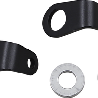 2040-2715 - CUSTOM DYNAMICS Mount - Micro Turn Signal - L-Bracket - Black CD-MICRO-LB