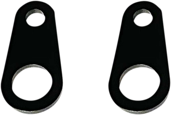 2040-2717 - CUSTOM DYNAMICS Mount - Micro Turn Signal - Straight Bracket - Black CD-MICRO-SB