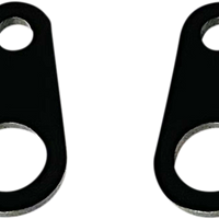 2040-2717 - CUSTOM DYNAMICS Mount - Micro Turn Signal - Straight Bracket - Black CD-MICRO-SB