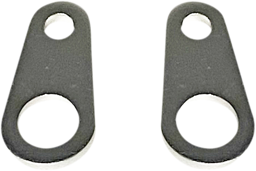 2040-2718 - CUSTOM DYNAMICS Mount - Micro Turn Signal - Straight Bracket - Silver CD-MICRO-S