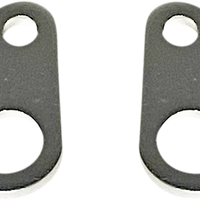 2040-2718 - CUSTOM DYNAMICS Mount - Micro Turn Signal - Straight Bracket - Silver CD-MICRO-S
