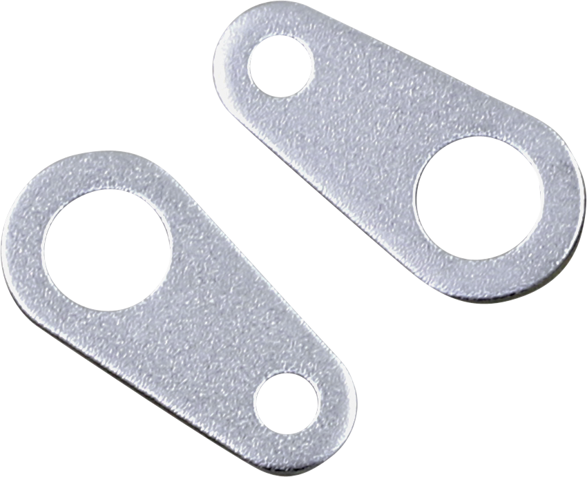 2040-2718 - CUSTOM DYNAMICS Mount - Micro Turn Signal - Straight Bracket - Silver CD-MICRO-S
