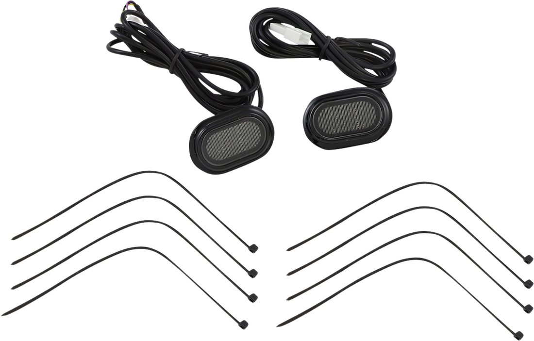 2040-2746 - CUSTOM DYNAMICS Antenna Grommet Light - Smoke Lens - Black CD-PLUG-SB
