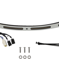 2040-2831 - CUSTOM DYNAMICS Windshield Trim - Sequential Turn Signals - Chrome CD-WT2-SEQ-05-C