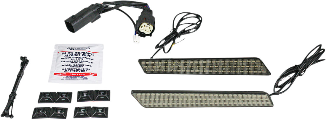 2040-2846 - CUSTOM DYNAMICS Saddlebag Light - Smoke CD-LATCH-DC-S