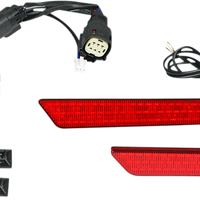 2040-2847 - CUSTOM DYNAMICS Saddlebag Light - Red CD-LATCH-DC4-R
