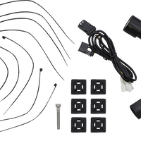 2040-2884 - CUSTOM DYNAMICS Marker Light - Saddlebag - Smoke - Chrome CD-SB-SIDE-SC