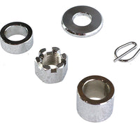 2040-4 - Rear Axle Spacer Kit Smooth Style Chrome by Colony