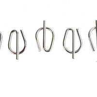 2042-5 - Chrome Rear Axle Spring Clips by Colony