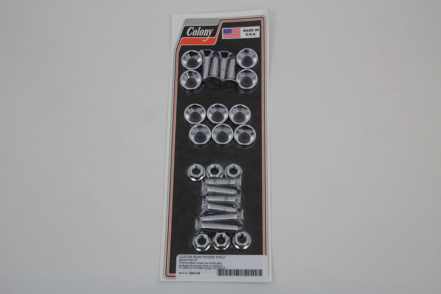 2043-26 - Rear Fender Strut Bolt Kit by Colony
