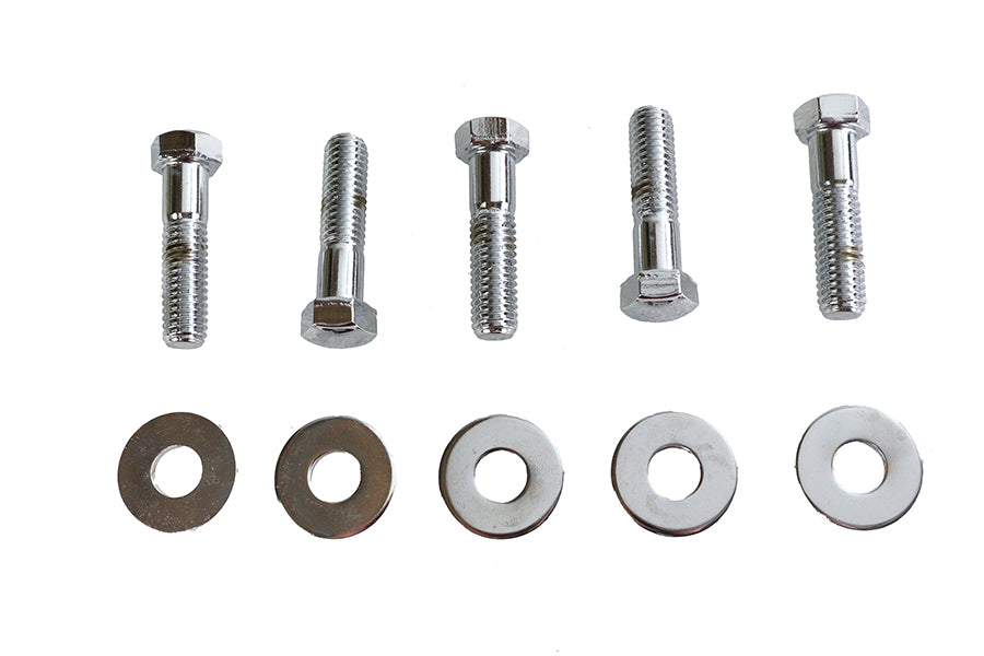 2053-10 - Rear Sprocket Bolt and Washer Kit Chrome by Colony