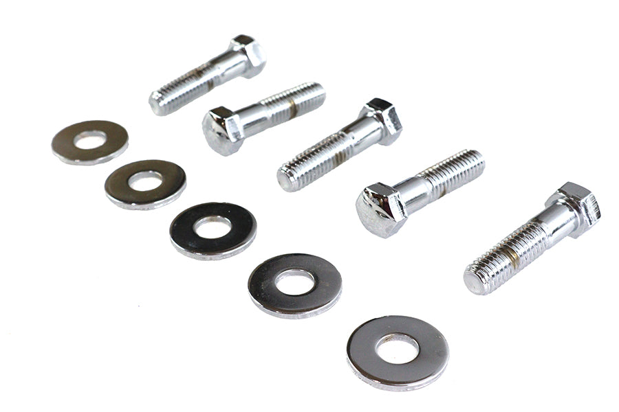 2053-10 - Rear Sprocket Bolt and Washer Kit Chrome by Colony