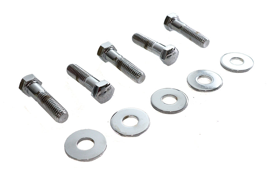 2053-10 - Rear Sprocket Bolt and Washer Kit Chrome by Colony