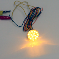 2060-0256 - CUSTOM DYNAMICS 1" Universal LED Cluster - Amber GEN-100-A