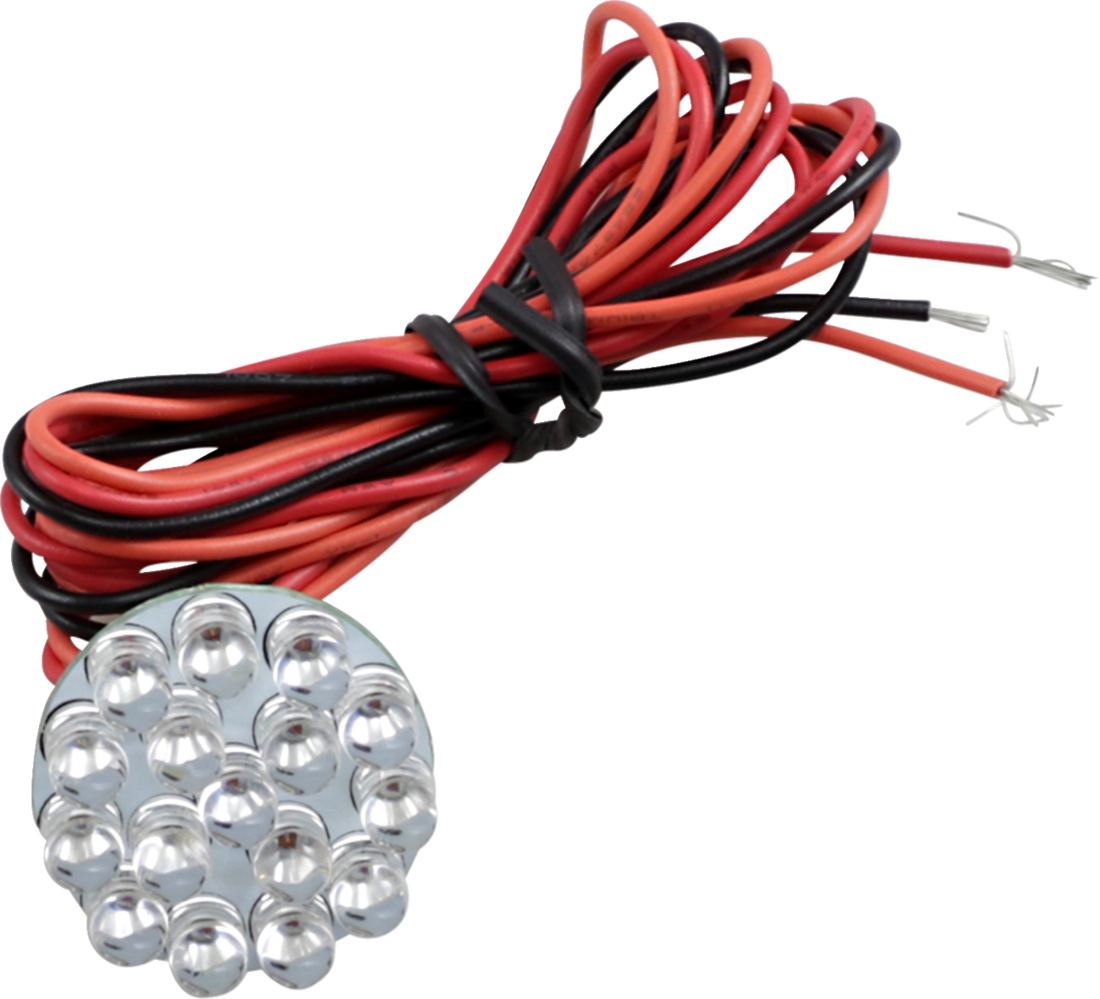 2060-0262 - CUSTOM DYNAMICS 1.8" LED Universal Cluster - Red GEN-18-R