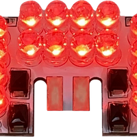 2060-0278 - CUSTOM DYNAMICS LED Fender Tip Boards - Red Dual-Intensity GEN-FT-R-D
