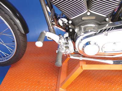21-0114 - Chrome Jockey Clutch Pedal Kit by V-Twin