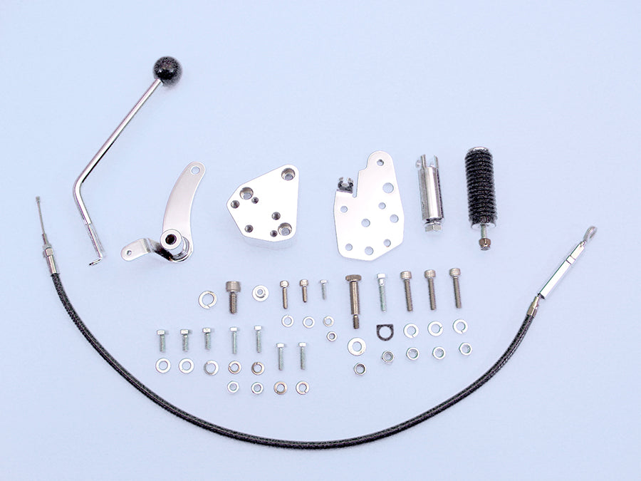 21-0116 - Chrome Jockey Clutch Pedal Kit by V-Twin