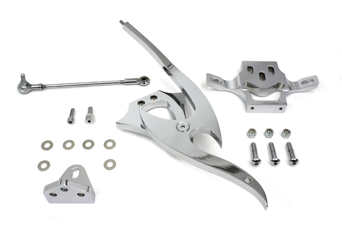 21-0180 - Chrome Billet Jockey Shifter Kit by Motorshop