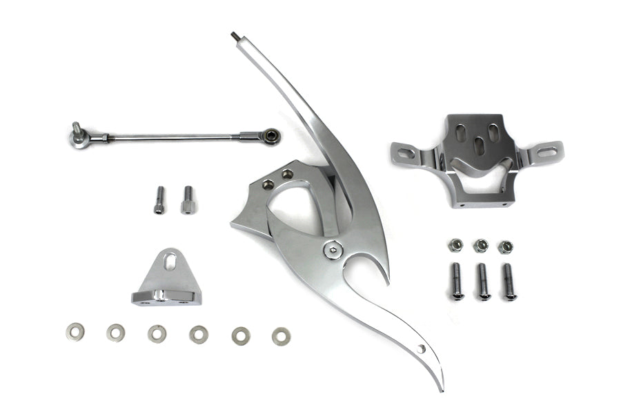 21-0180 - Chrome Billet Jockey Shifter Kit by Motorshop