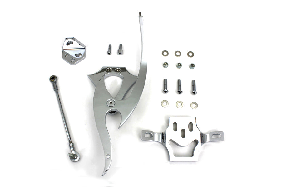 21-0180 - Chrome Billet Jockey Shifter Kit by Motorshop