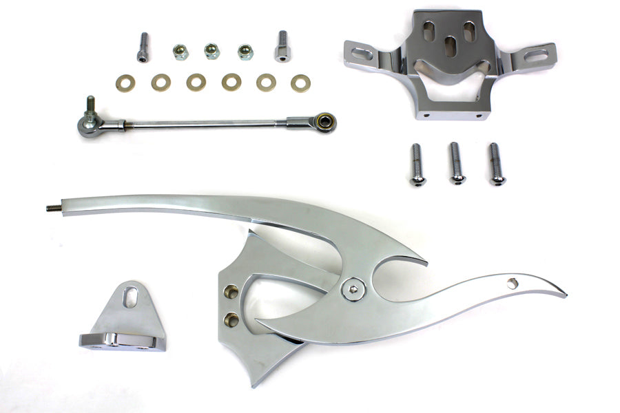 21-0180 - Chrome Billet Jockey Shifter Kit by Motorshop