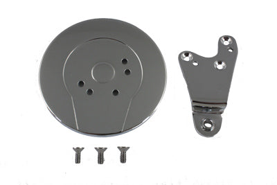 21-0208 - Dust Shield and Shifter Lever Set Chrome by V-Twin