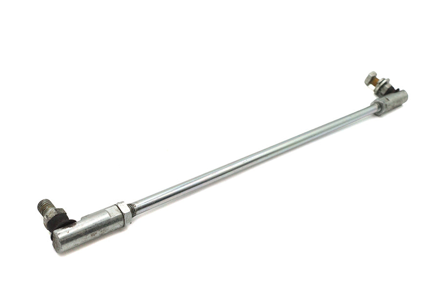 21-0249 - Shifter Rod with Ball Joints Ends 12 inch Chrome by V-Twin