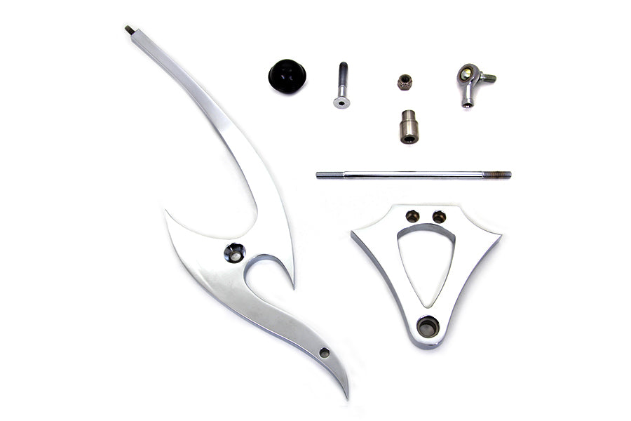 21-0259 - Chrome Billet Jockey Shifter Kit by Motorshop