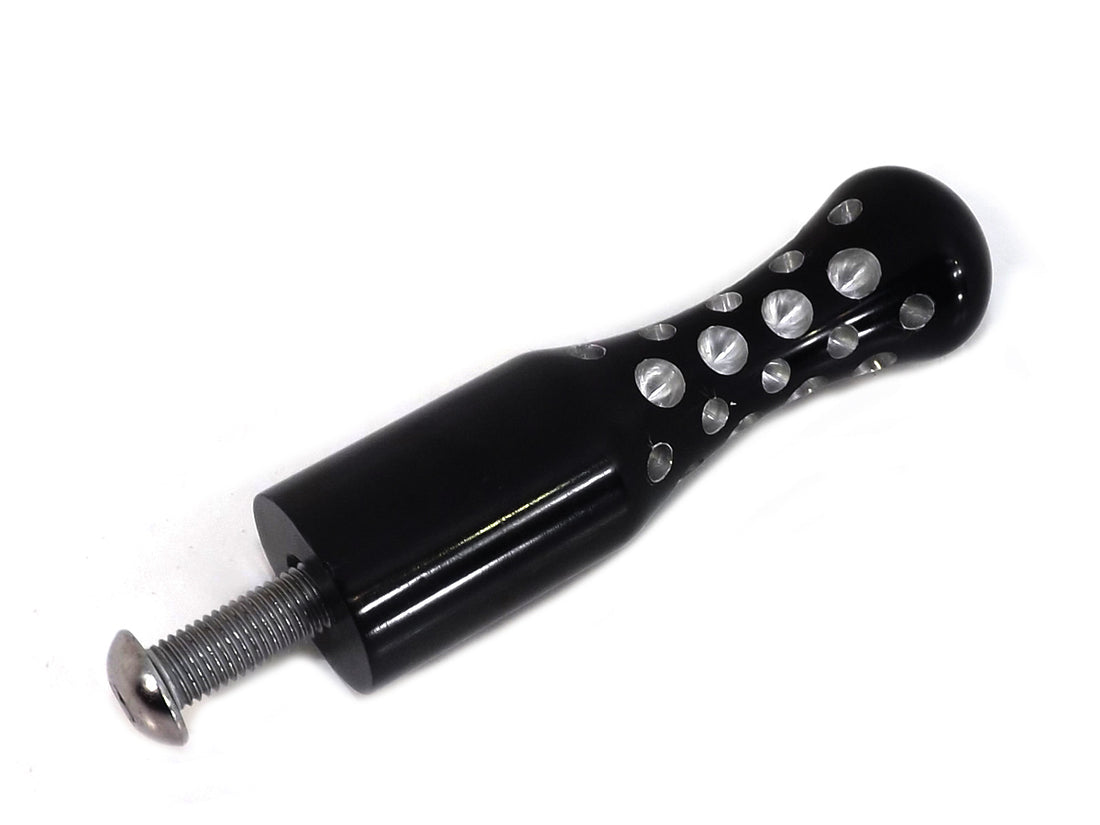 21-0352 - Black Agostinni Shifter Footpeg Contour Style by Wyatt Gatling