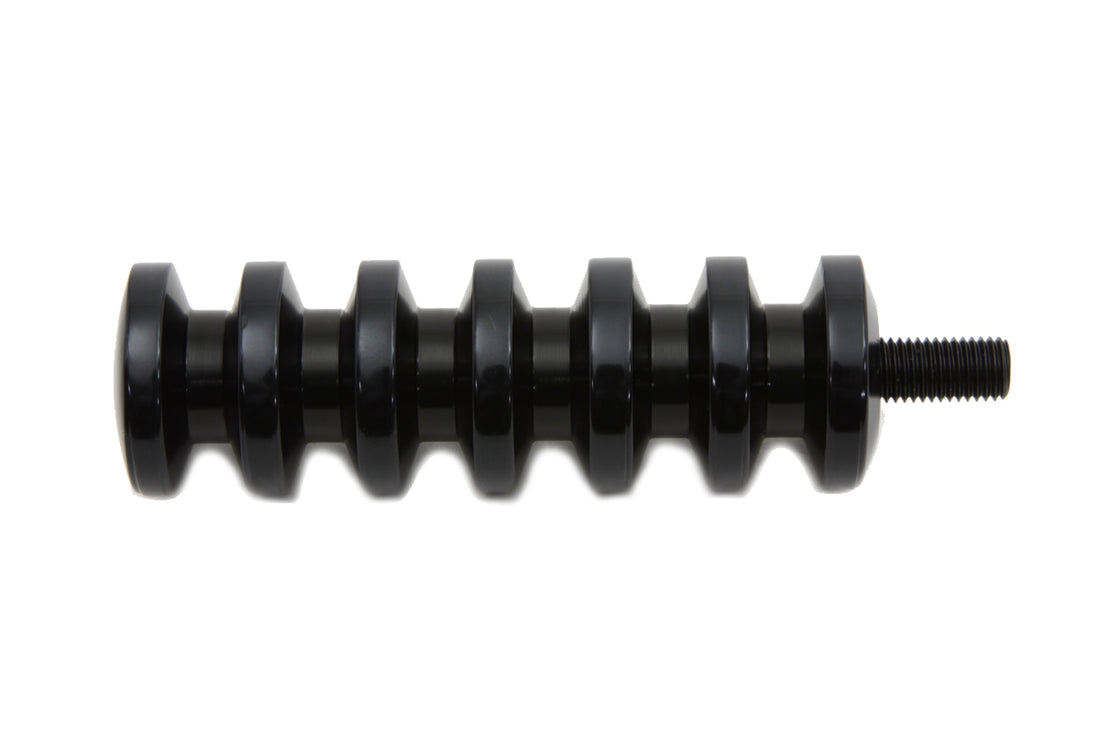 21-0353 - Black Grooved Shifter Peg by Wyatt Gatling