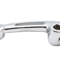 21-0387 - Slotted Shifter Lever Chrome by V-Twin