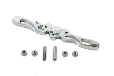 21-0557 - Chrome Shifter Rod Skull Style by V-Twin