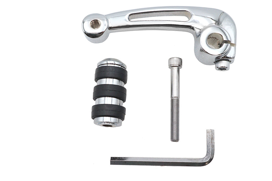 21-0614 - Billet Shifter Lever with Footpeg by V-Twin