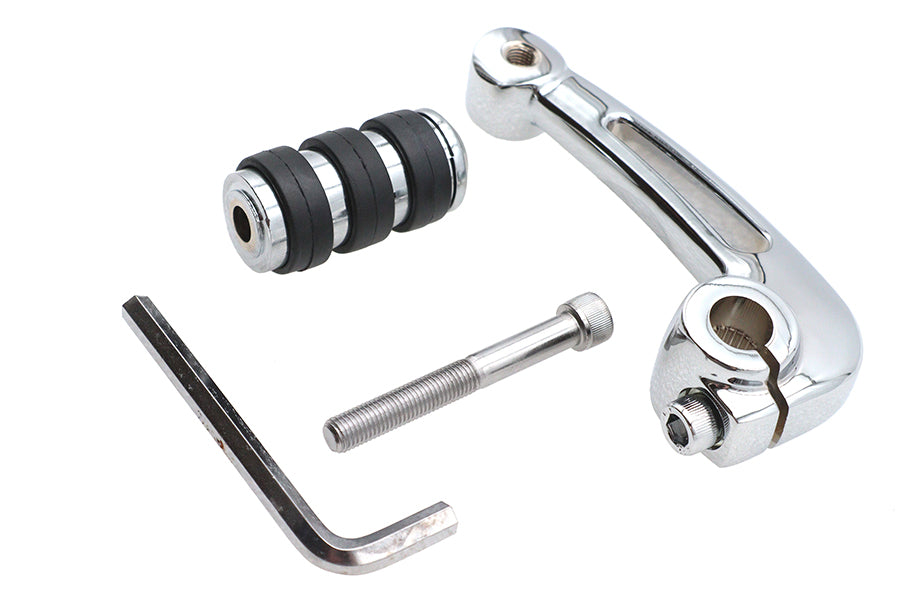 21-0614 - Billet Shifter Lever with Footpeg by V-Twin