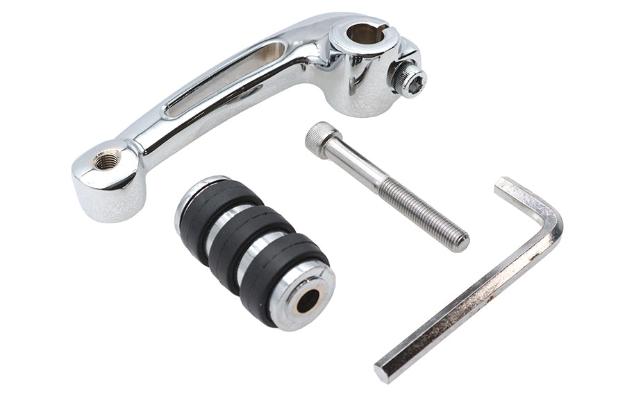 21-0614 - Billet Shifter Lever with Footpeg by V-Twin