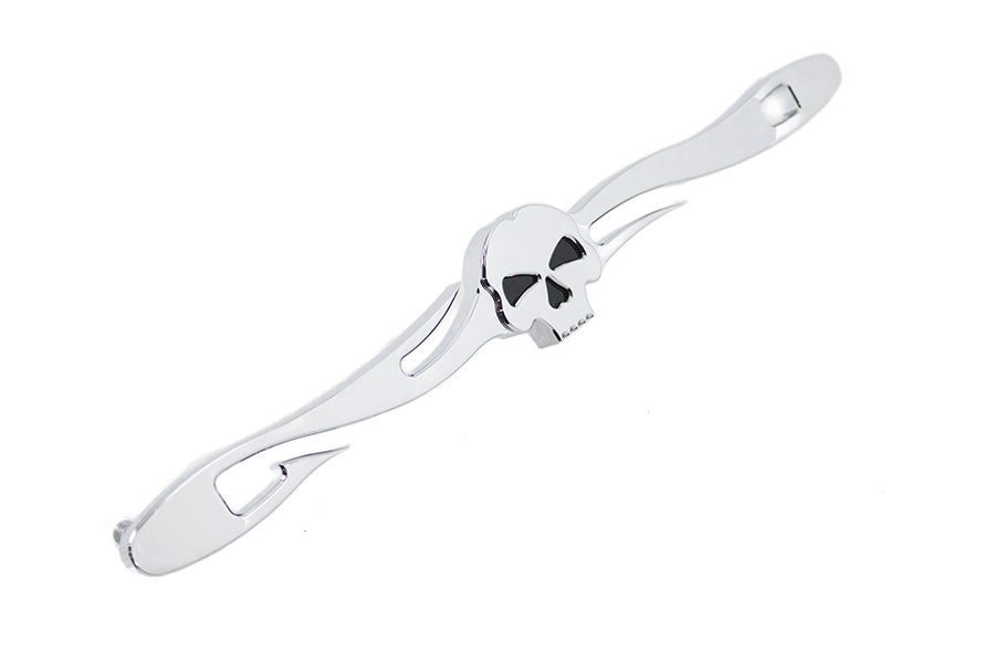 21-0819 - Chrome Shifter Rod Skull Style by V-Twin