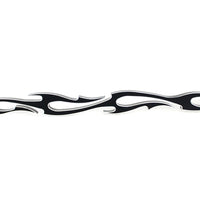 21-0852 - Black Shifter Rod Flame Style by V-Twin