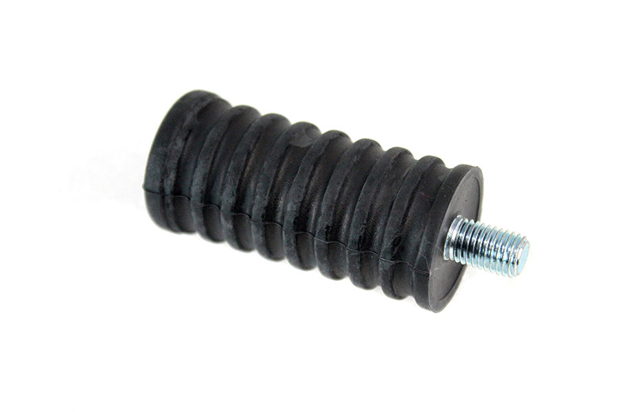 21-0901 - Shifter Footpeg Black Rubber by V-Twin