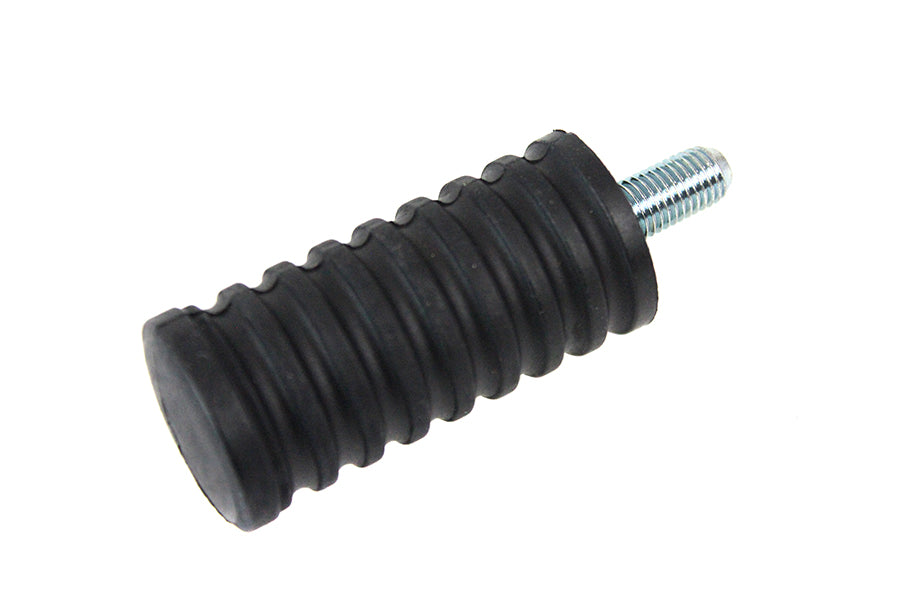 21-0903 - Shifter Footpeg Black Rubber by V-Twin