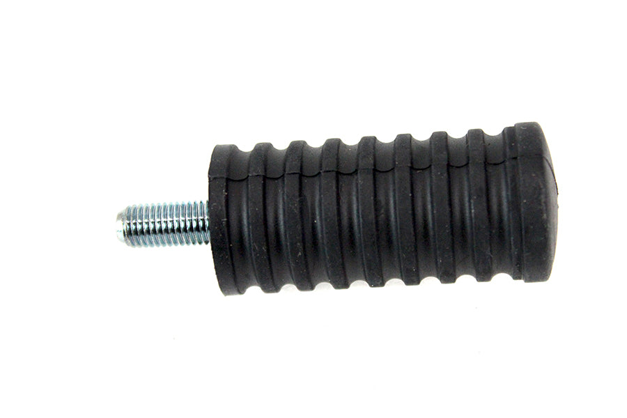 21-0903 - Shifter Footpeg Black Rubber by V-Twin