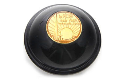 21-1945 - Shifter Ball with World's Fair Insert by V-Twin