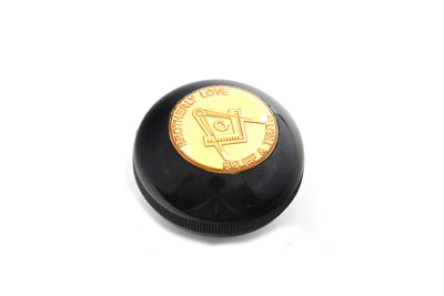 21-1947 - Jockey Shifter Knob Masonic Style by V-Twin