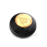 21-1947 - Jockey Shifter Knob Masonic Style by V-Twin