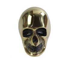 21-2121 - Brass Skull Style Shifter Knob by V-Twin