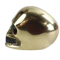 21-2121 - Brass Skull Style Shifter Knob by V-Twin