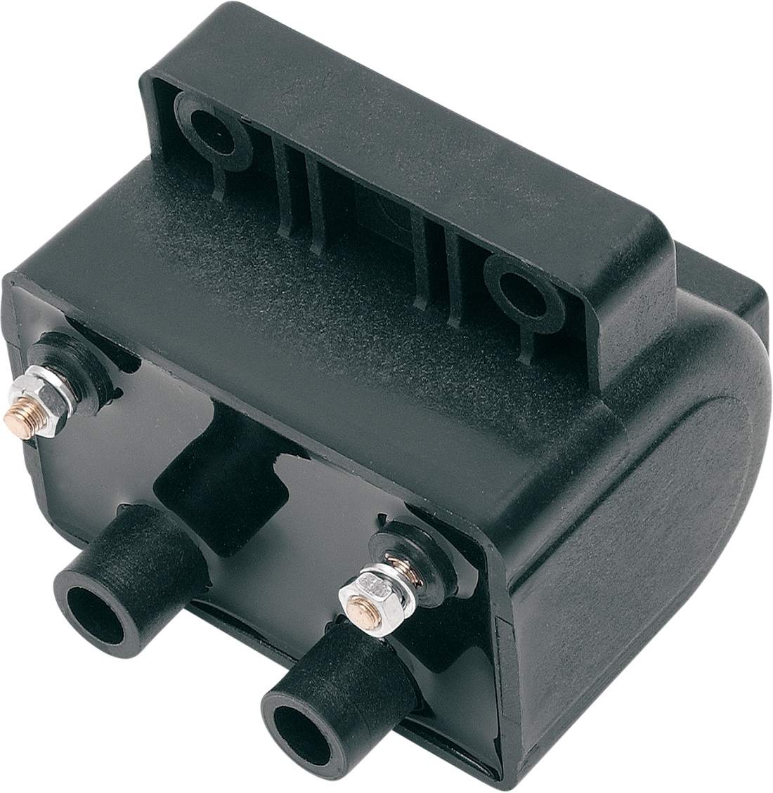 2102-0213 - DRAG SPECIALTIES Dual-Fire Ignition Coil - Harley Davidson - Black 10-2028
