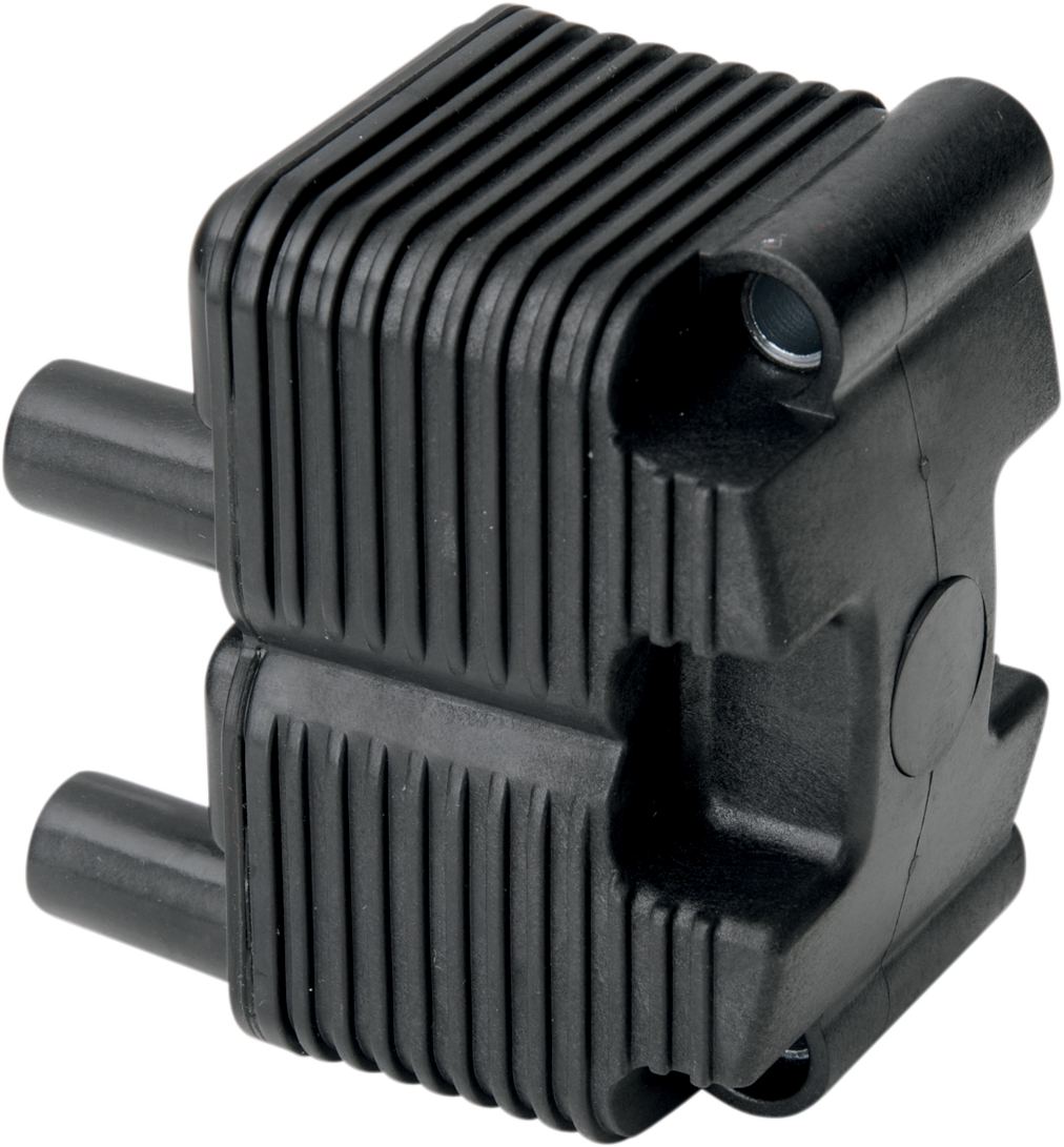 2102-0221 - DRAG SPECIALTIES Dual-Fire Ignition Coil - Harley Davidson - Chrome 10-2033
