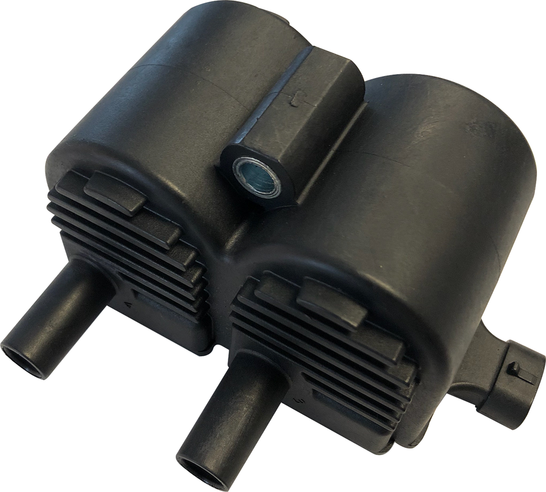 2102-0359 - DRAG SPECIALTIES Dual-Fire Ignition Coil - Harley Davidson - Gray 10-2014