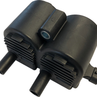 2102-0359 - DRAG SPECIALTIES Dual-Fire Ignition Coil - Harley Davidson - Gray 10-2014